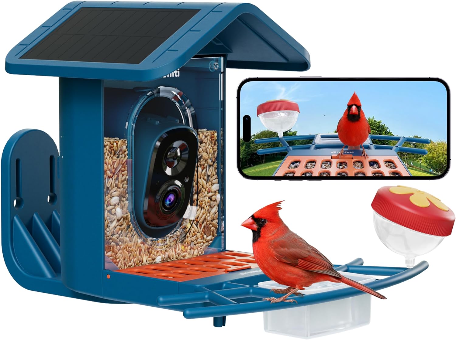 Smart Bird Feeder with Camera for Birdwatching Enthusiasts