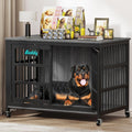 EasyCom Dog Crate Furniture 48in/42in/33in - Heavy Duty Escape-Proof