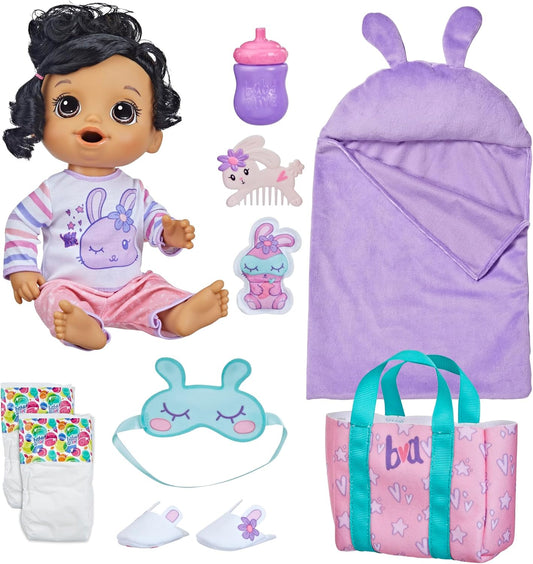 Bunny Sleepover Baby Doll Set for 3-Year-Olds