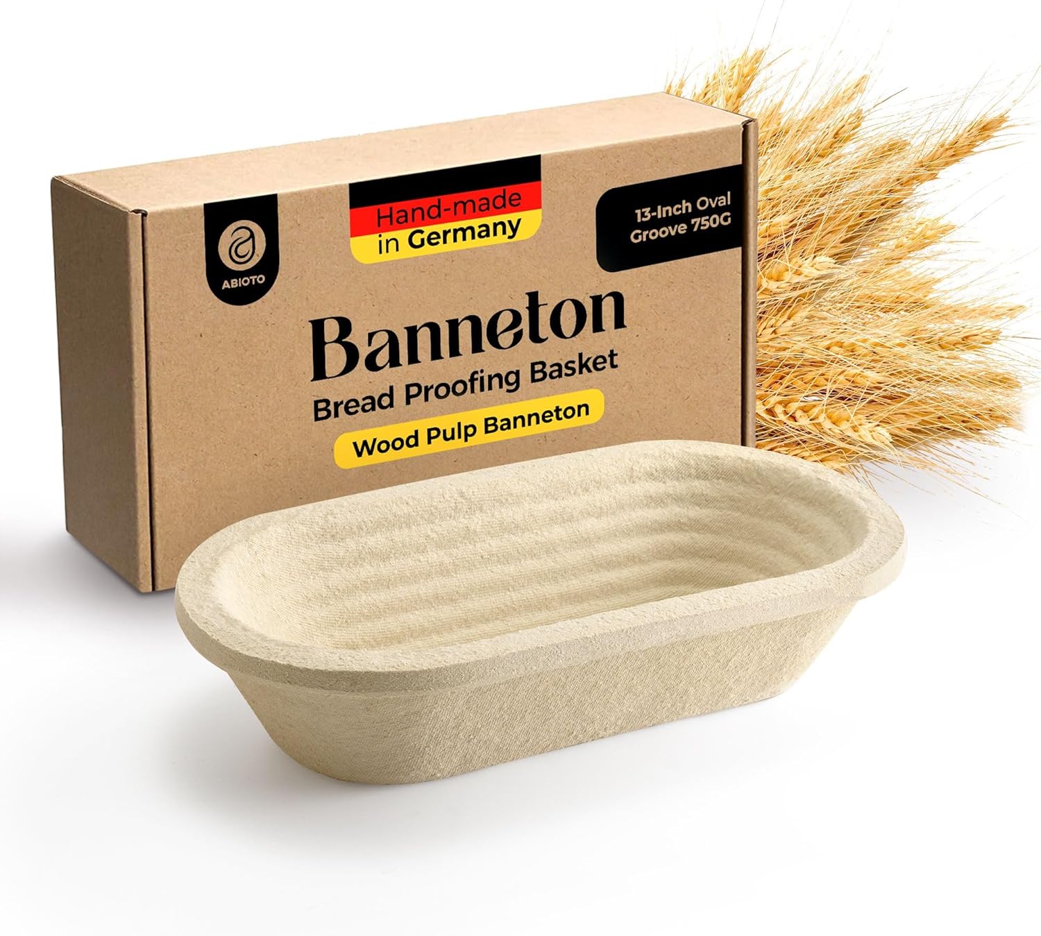 Wood Pulp Banneton Bread Proofing Basket for Perfect Loaves