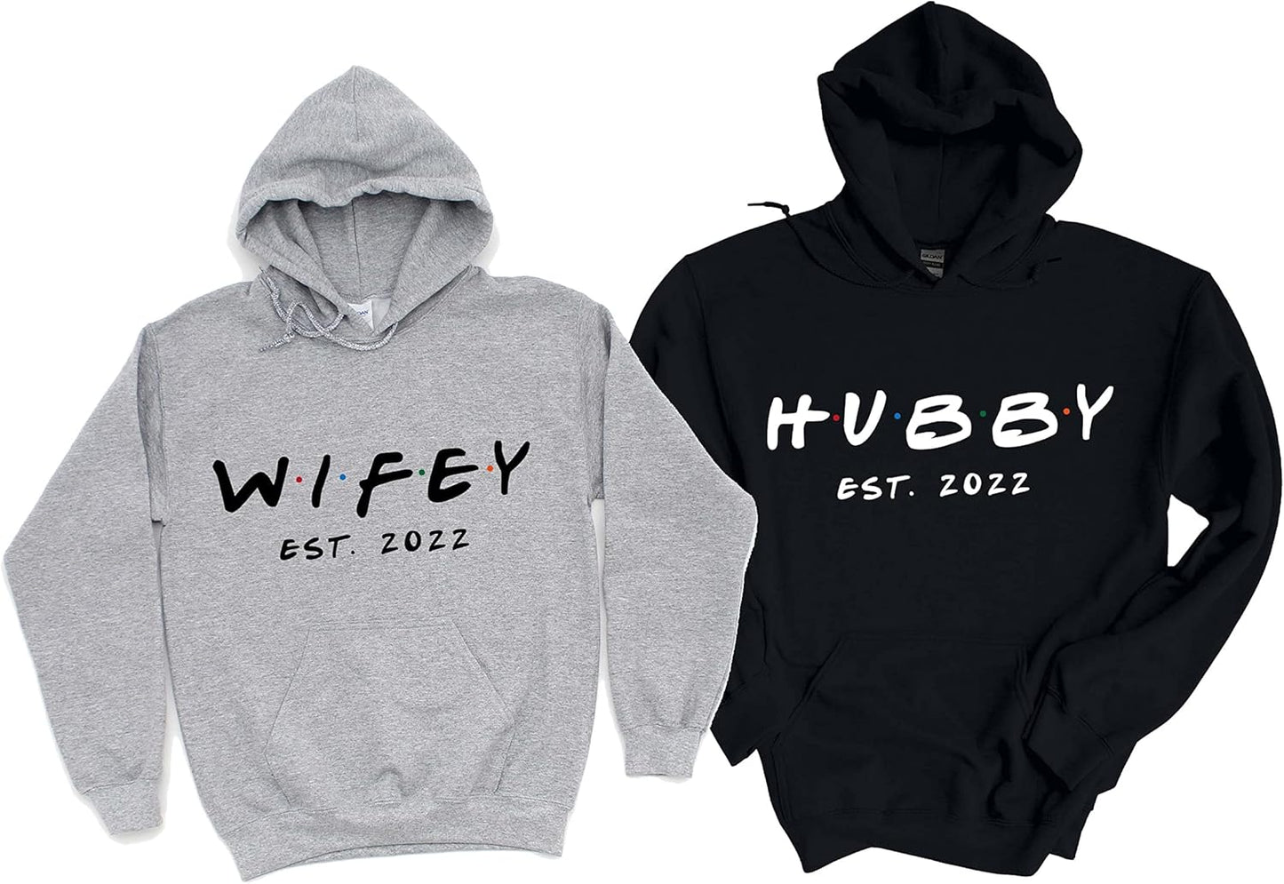 Matching Personalized Sweatshirts for Couples - Perfect Gifts