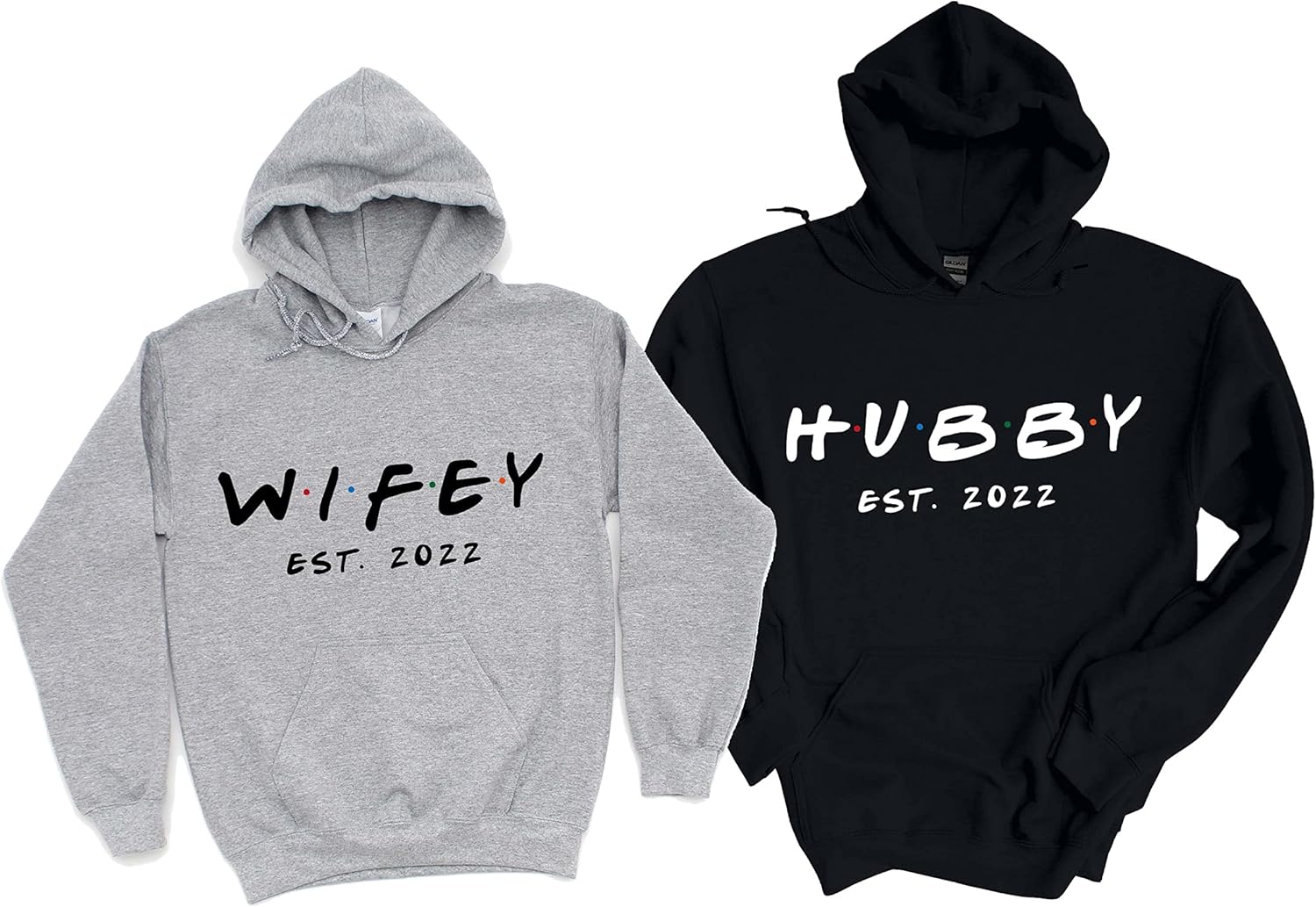 Matching Personalized Sweatshirts for Couples - Perfect Gifts