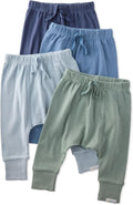 Unisex-Baby Jordan 4-Pack Jogger Pants 100% Organic Cotton - Cozy Set
