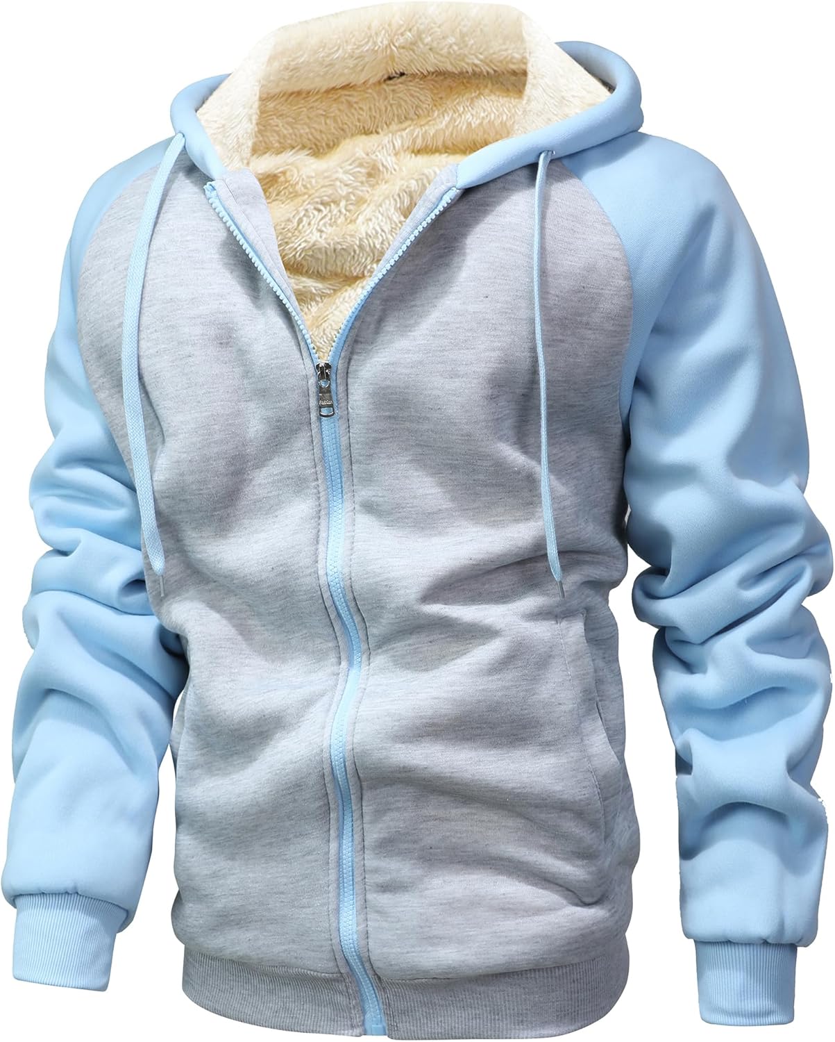 GXAMOY Men's Winter Fleece Hoodies for Heavyweight Warmth