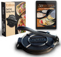Tortillada Premium Tortilla Press Cast Iron 10 in - Versatile Home Use