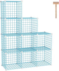 Wire Cube Storage 9-Cube Organizer - Modular Closet Shelves
