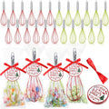 72 Sets 12 in Christmas Silicone Whisks Gift Set - DIY Fillable
