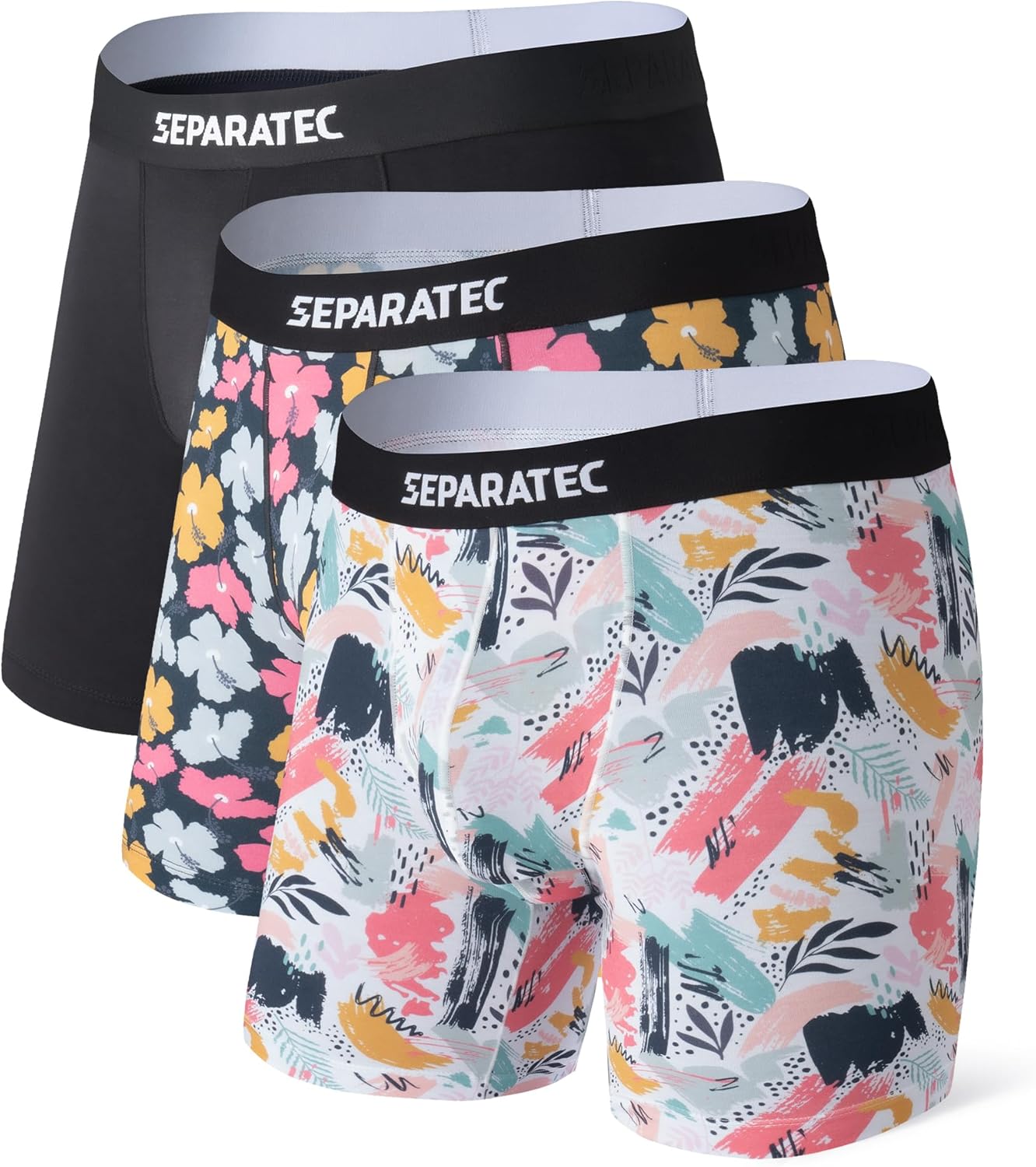 Separatec Mens Halloween Underwear with Dual Pouch Comfort