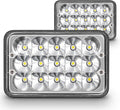 TRUE MODS 4x6 6x4 LED Headlights Pair H4 H4652 H4666 - Bright Upgrade