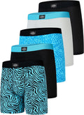 Billabong Mens Underwear 5 Pack Microfiber Boxer Briefs Review
