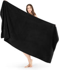 SALBAKOS 100% Turkish Cotton Jumbo Bath Sheet - Oversized Luxury