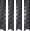 16 Inch Rebar Stakes 20 Pack 1/2 in Diameter - Heavy Duty Ground