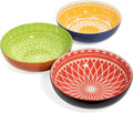 Annovero Serving Bowls Set of 3 - Colorful & Durable Design