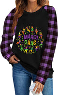 Review Stylish Mardi Gras Sweatshirt for Women