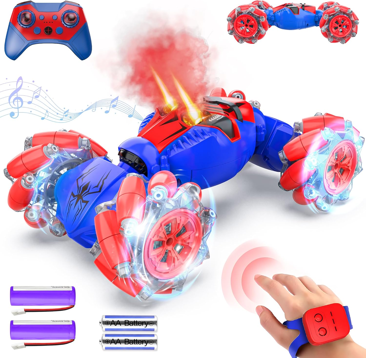 BEZGAR Gesture RC Stunt Car: Monster Truck Fun!