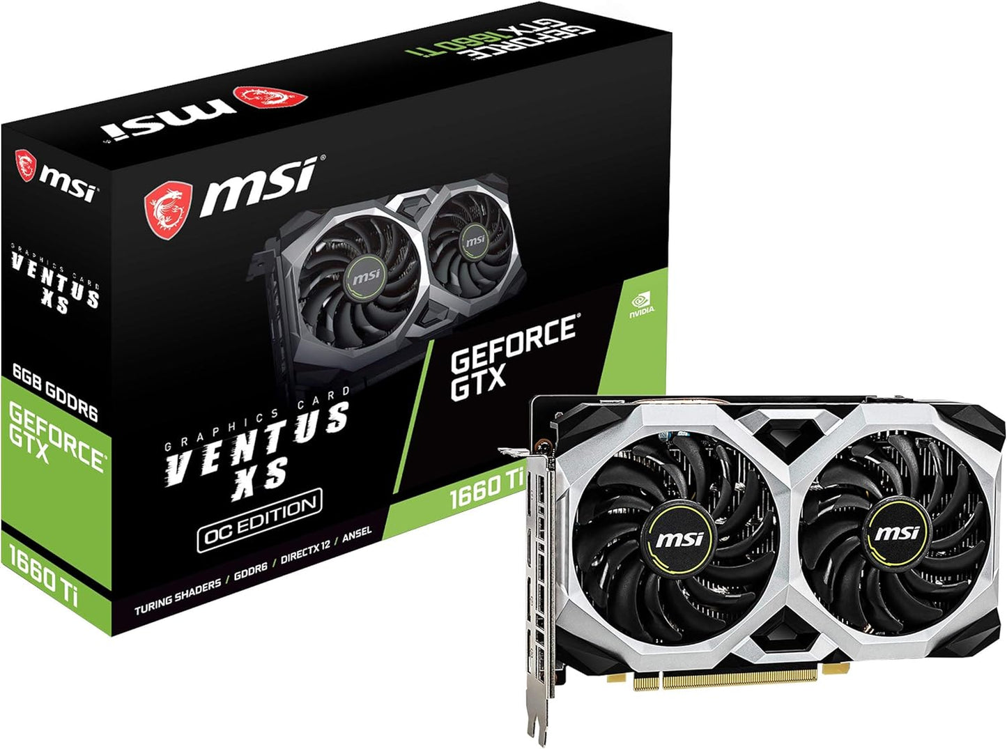 MSI Gaming GeForce GTX 1660 Ti 6GB GDRR6 for Ultimate Gaming