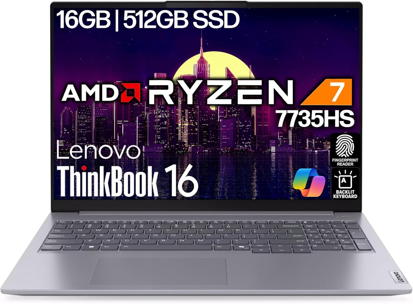 Lenovo ThinkBook 16 Gen 7: Powerful AMD Ryzen 7 Laptop