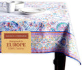 Rectangle Cotton Tablecloth 60 x 108 in - Floral European