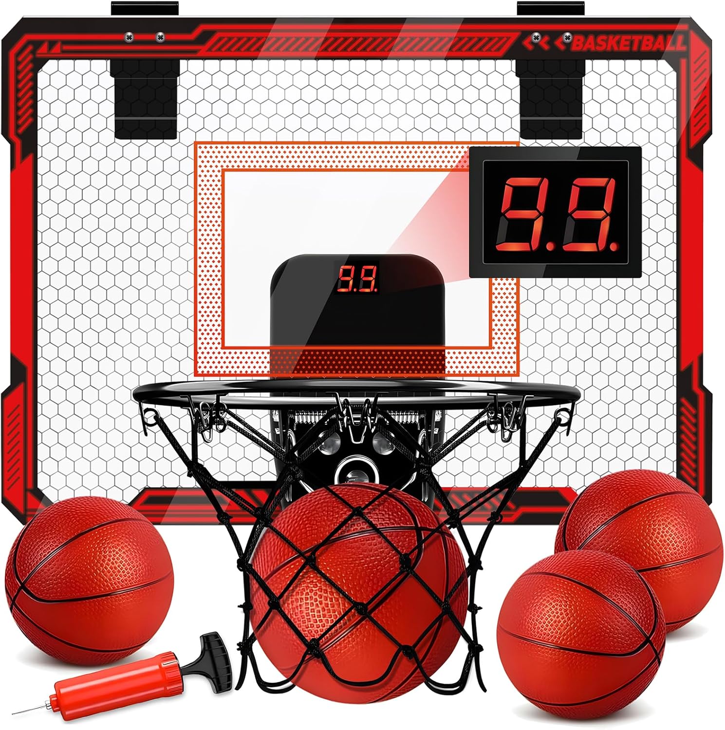 LED Mini Basketball Hoop for Kids - Score Big Fun!