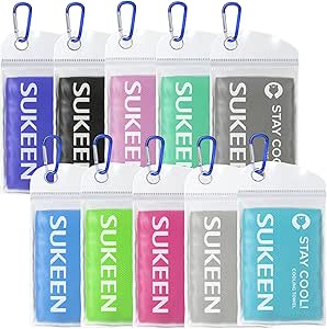 Sukeen Cooling Towel for Instant Evaporative Relief in Sports