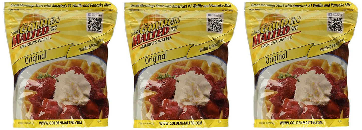 Carbon's Golden Malted Original Waffle and Pancake Flour Review