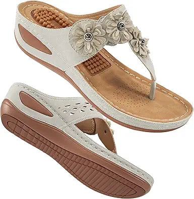 FUDYNMALC Wedge Sandals for Women - Comfortable Summer Footwear