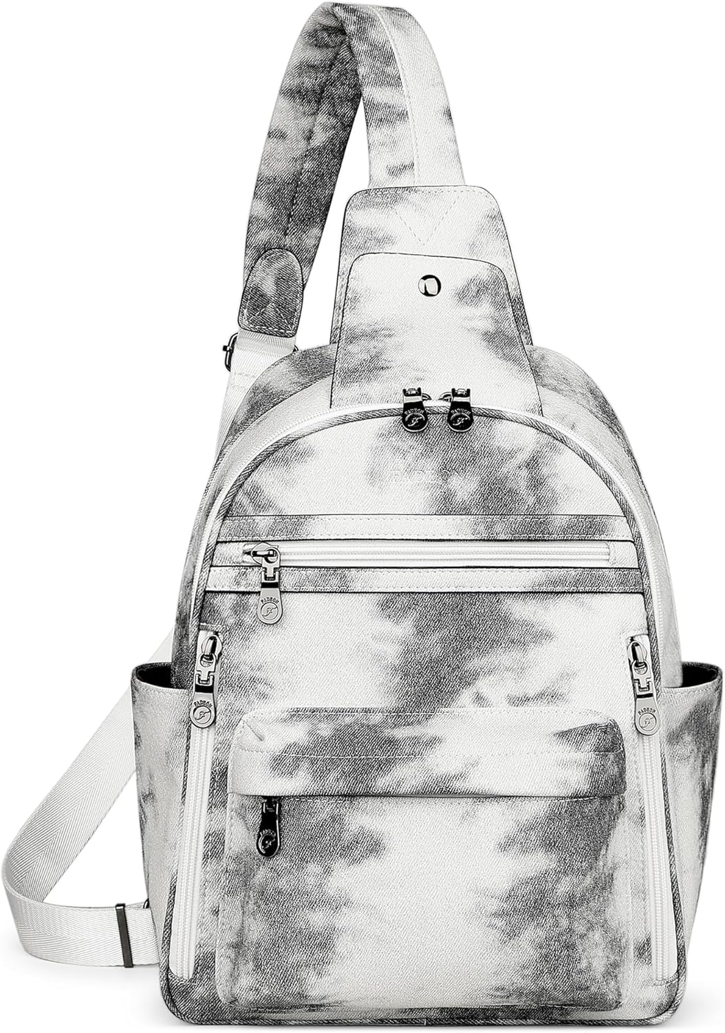 FADEON Large Sling Bag for Women - Stylish Anti Theft Backpack