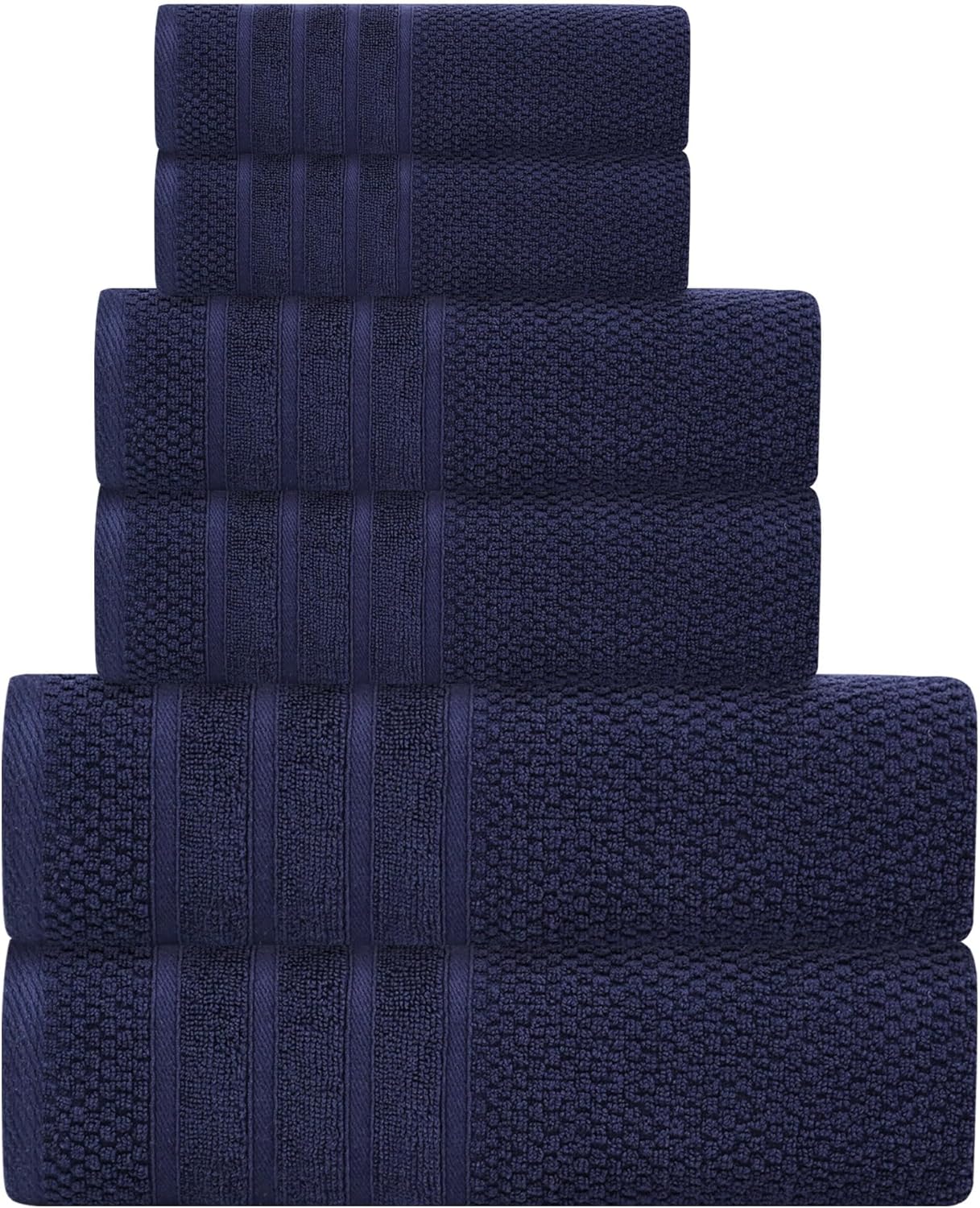 Bath Towels Set - 100% Cotton Luxury Towels for Home & Spa