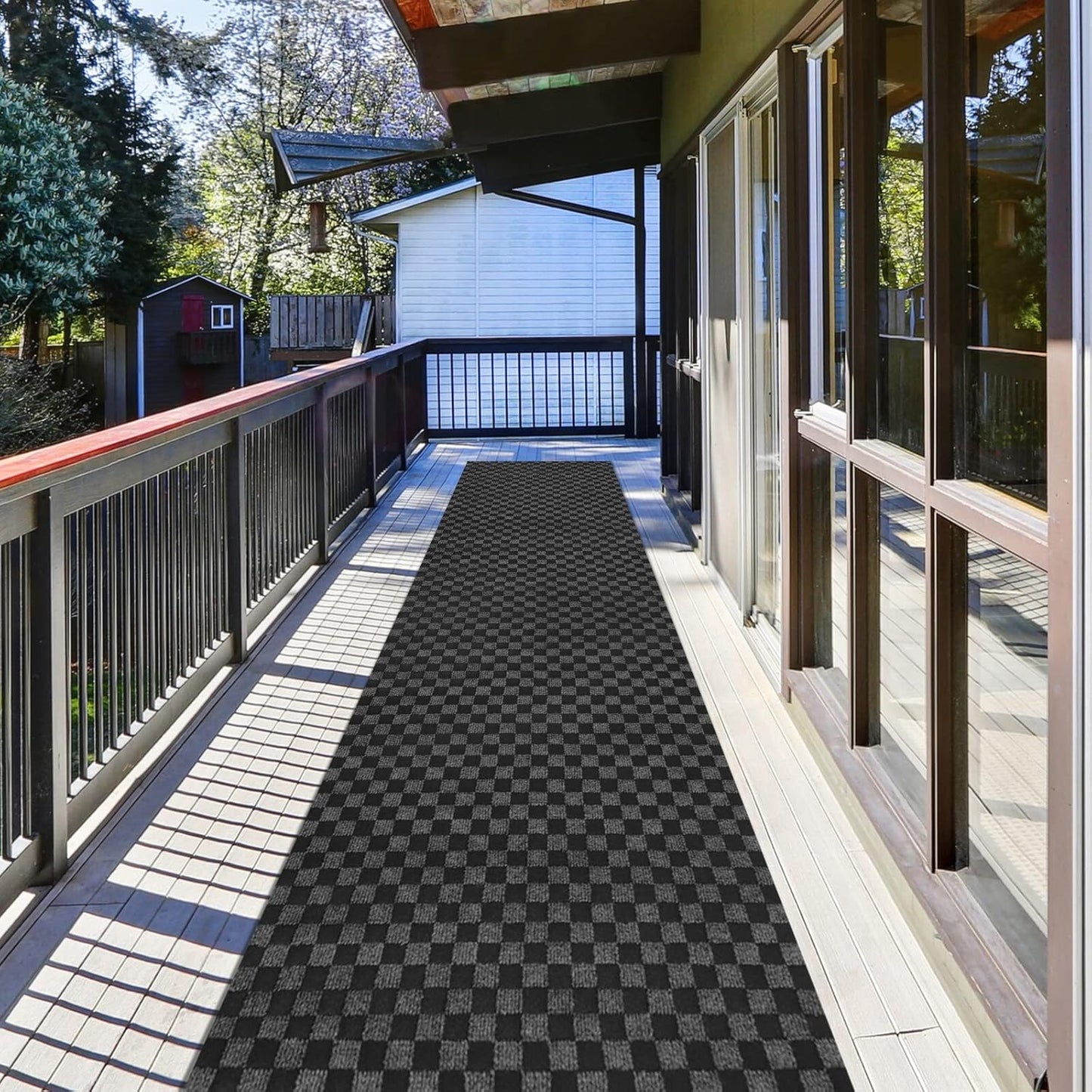 ZGR HOME&GARDEN Runner Rug 4 ft x 63 ft for Indoor/Outdoor Use