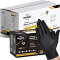 TitanFlex Heavy Duty Black Nitrile Gloves for Ultimate Protection