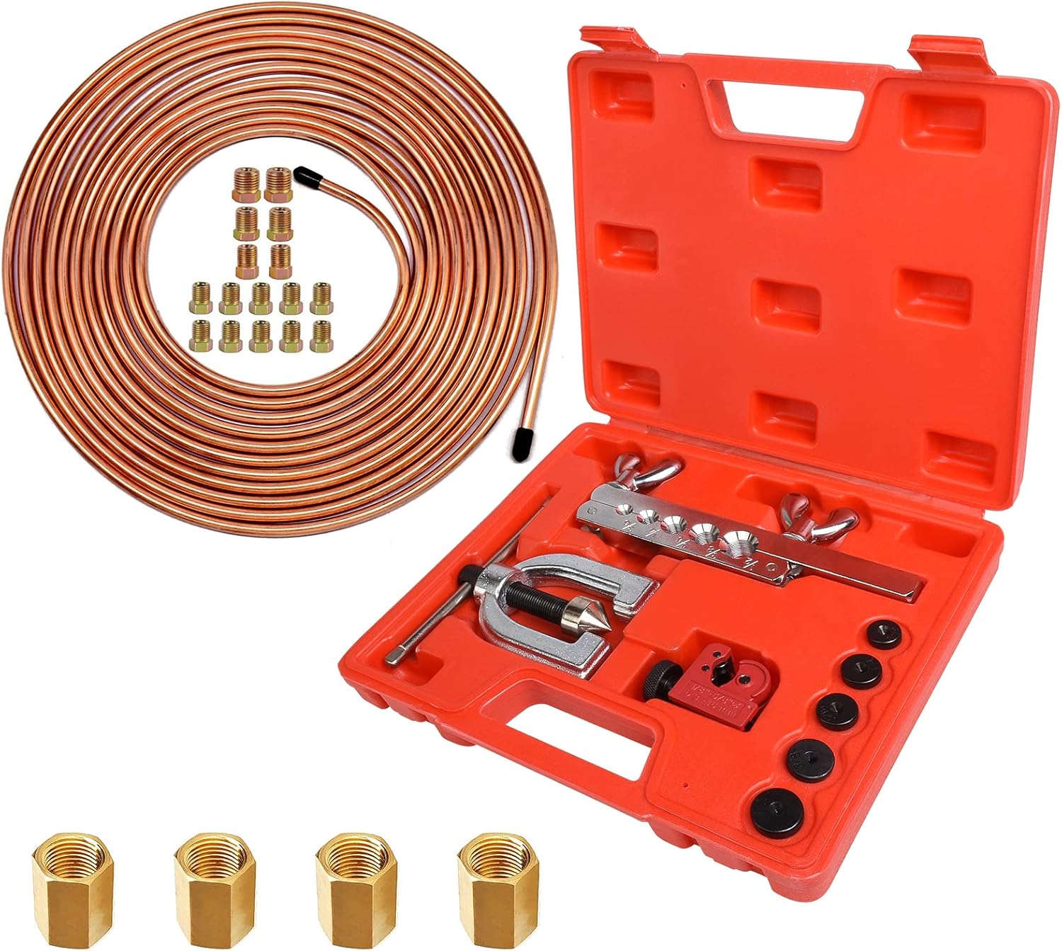 MuHize Brake Line Flaring Tool Kit for Jeep Wrangler and Dodge