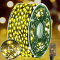 KNONEW 400FT 1200 LED Outdoor Christmas Fairy Lights - Warm White