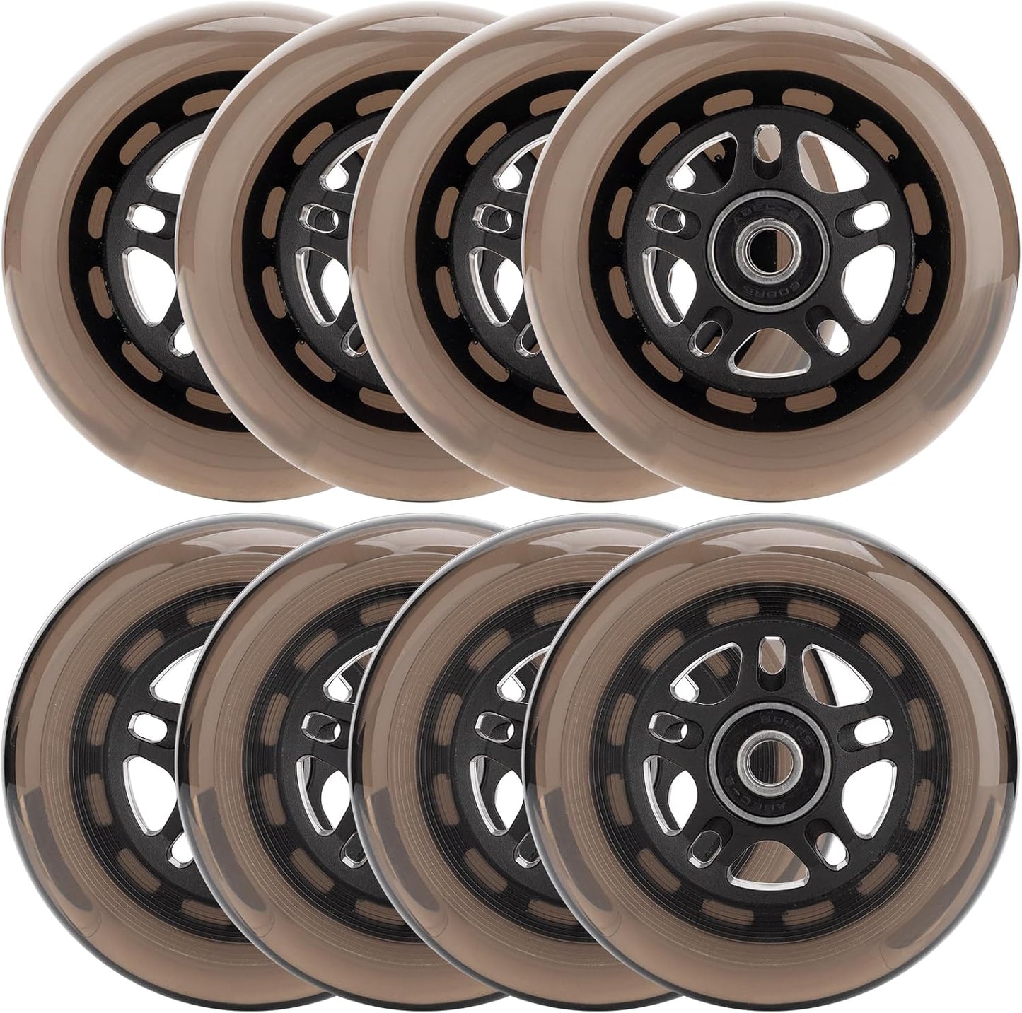 Inline Skate Wheels Replacement 85A for Indoor and Outdoor Use