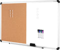 White and Cork Board Combination 24ft x 36ft - Versatile Wall-Mounted