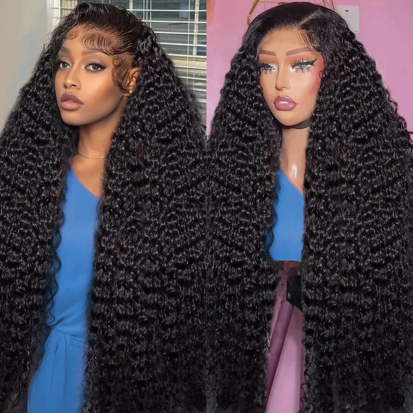 28 Inch Deep Wave Lace Front Wigs for Stunning Style