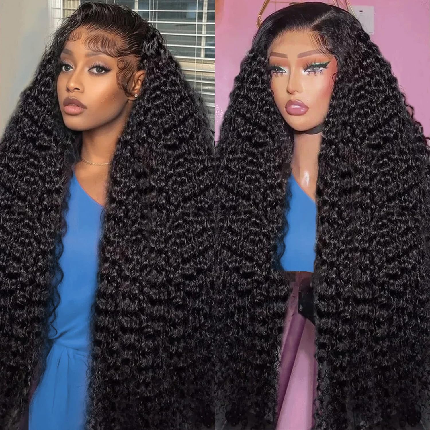 28 Inch Deep Wave Lace Front Wigs for Stunning Style