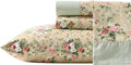 Queen Sheet Set - Breathable Cotton Percale Bedding (Serene Dream