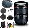 Canon EF 24-105mm f/4L IS II USM Lens Bundle with Filter Kit