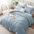 CozyLux Twin/Twin XL Comforter Set Dorm Bedding - Soft Lightweight
