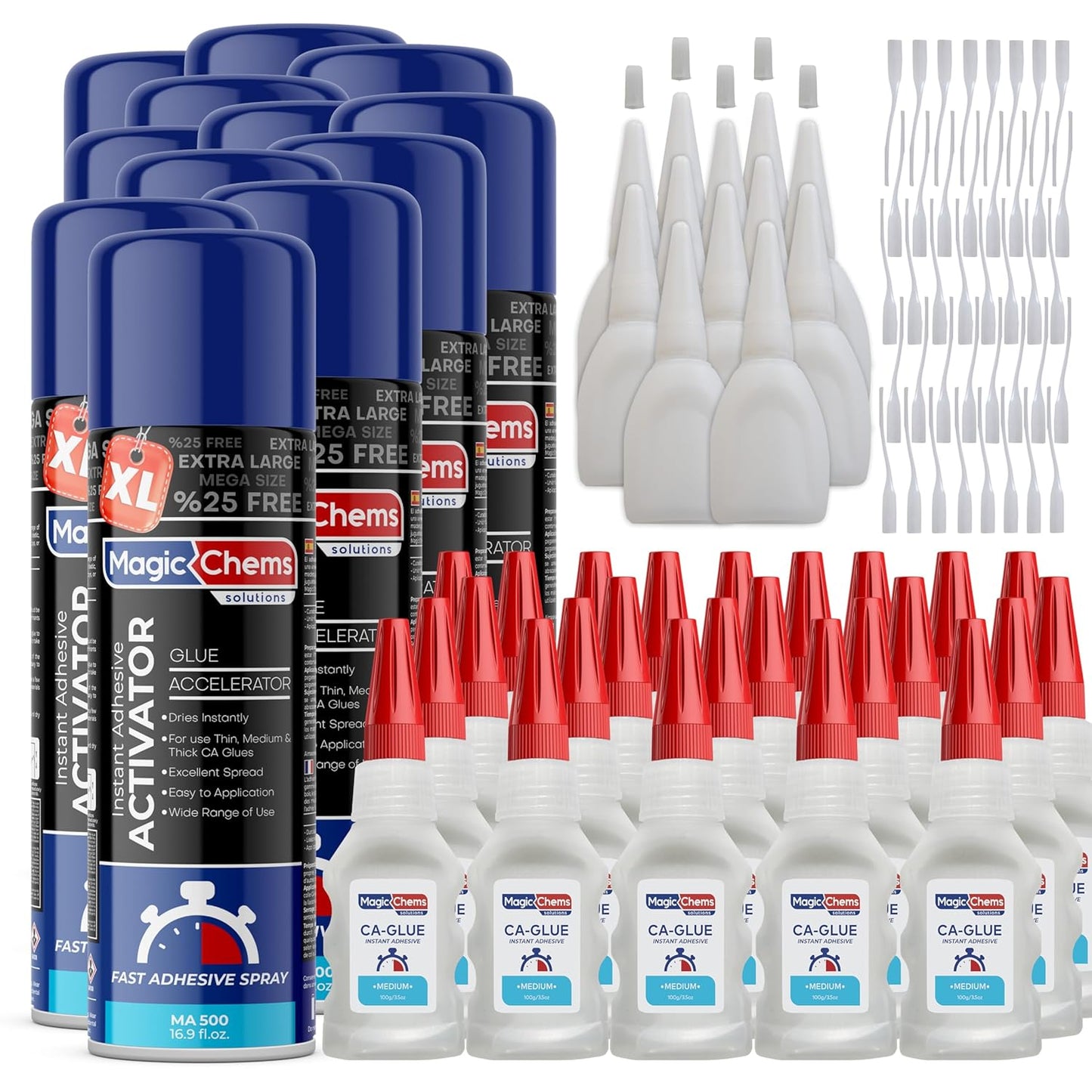 Strong Bond Super Glue with Activator for All Your Projects