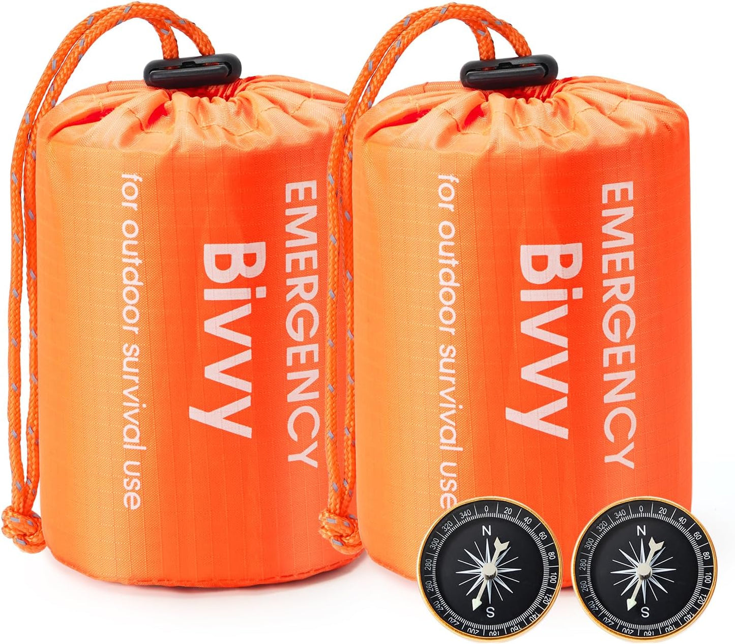 Esky Emergency Sleeping Bag 2 Pack - Stay Warm & Dry Outdoors
