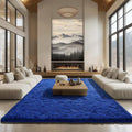 Zentavio Navy Blue Area Rugs for Living Room & Bedroom