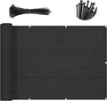 Sunny Guard Customized 2ft6in x 4ft Black Balcony Privacy Screen