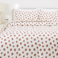 Lightweight Microfiber Floral Comforter Set Full/Queen - Soft