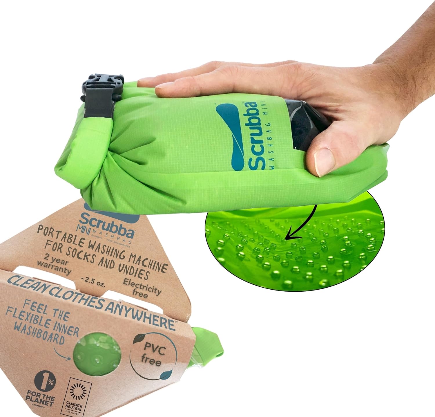 Mini Scrubba Wash Bag - Ultimate Travel Companion 