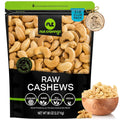 Raw Whole Cashews (80oz) - Unsalted Bulk Nuts in Resealable Bag