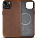 Belemay iPhone 15 Leather Case Magsafe - Vintage Crazy Horse