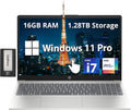 HP 15.6ft FHD IPS Touchscreen Laptop - i7, 16GB, 1.28TB Storage