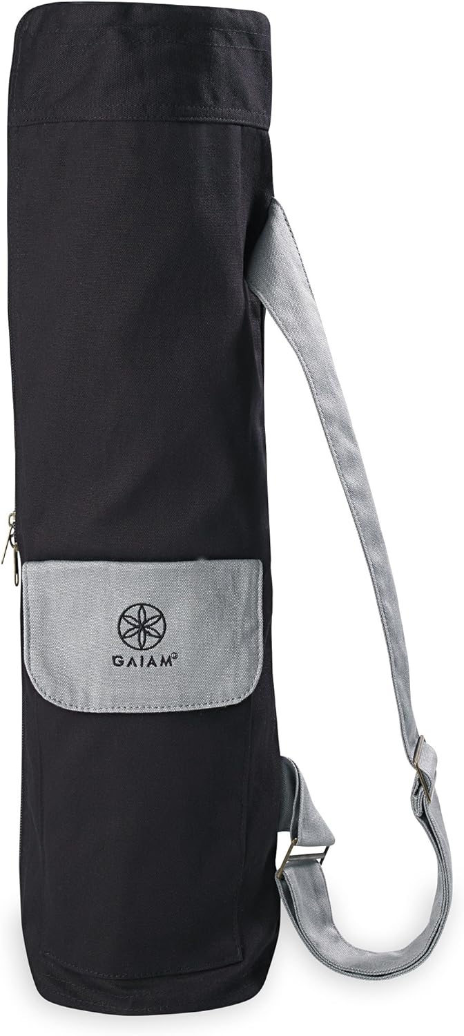 Gaiam Full-Zip Yoga Mat Bag: Stylish & Functional