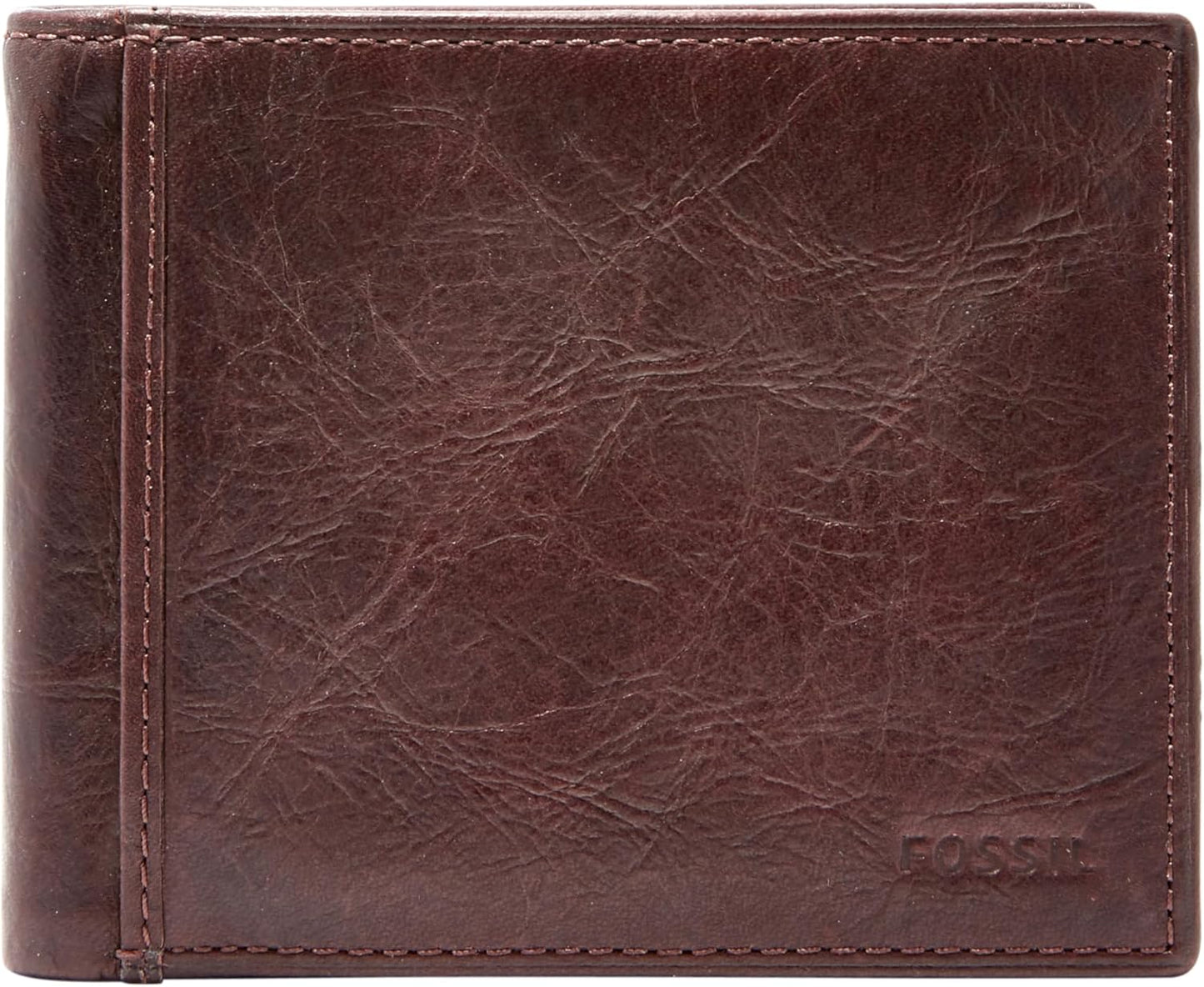 Fossil Men's Leather Bifold Wallet with Flip ID Window Review